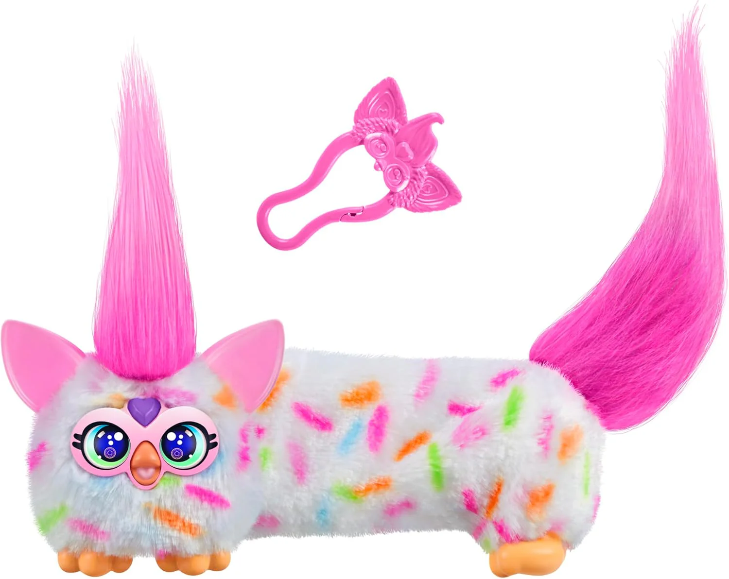 FURBY DJ FURBLETS - BERRY-CUP-CAKE INTERACTIVE PLUSH TOY
