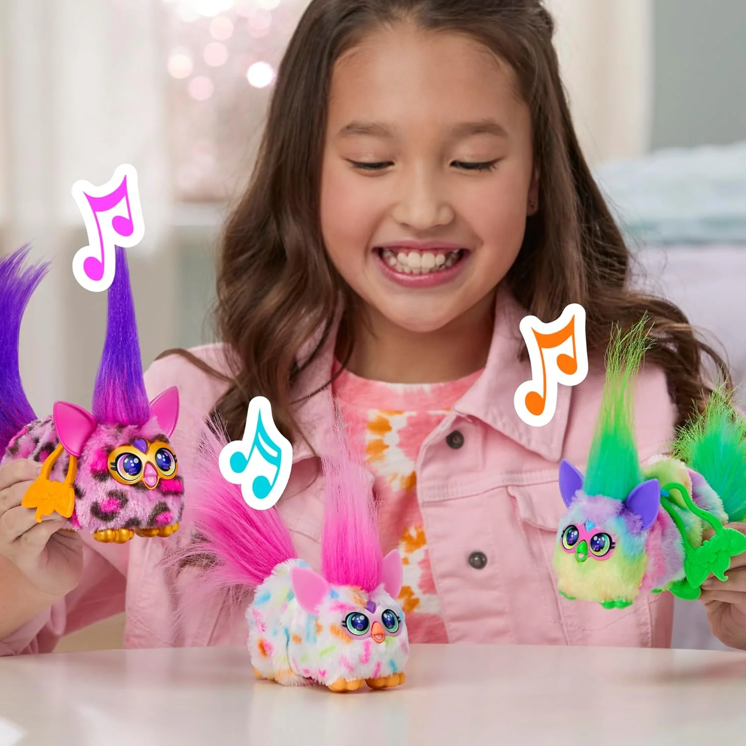 FURBY DJ FURBLETS - BERRY-CUP-CAKE INTERACTIVE PLUSH TOY - Image 3