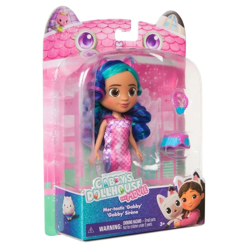 GABBY DOLLHOUSE THE MOVIE - MER-TASTIC GABBY SMALL FIGURE