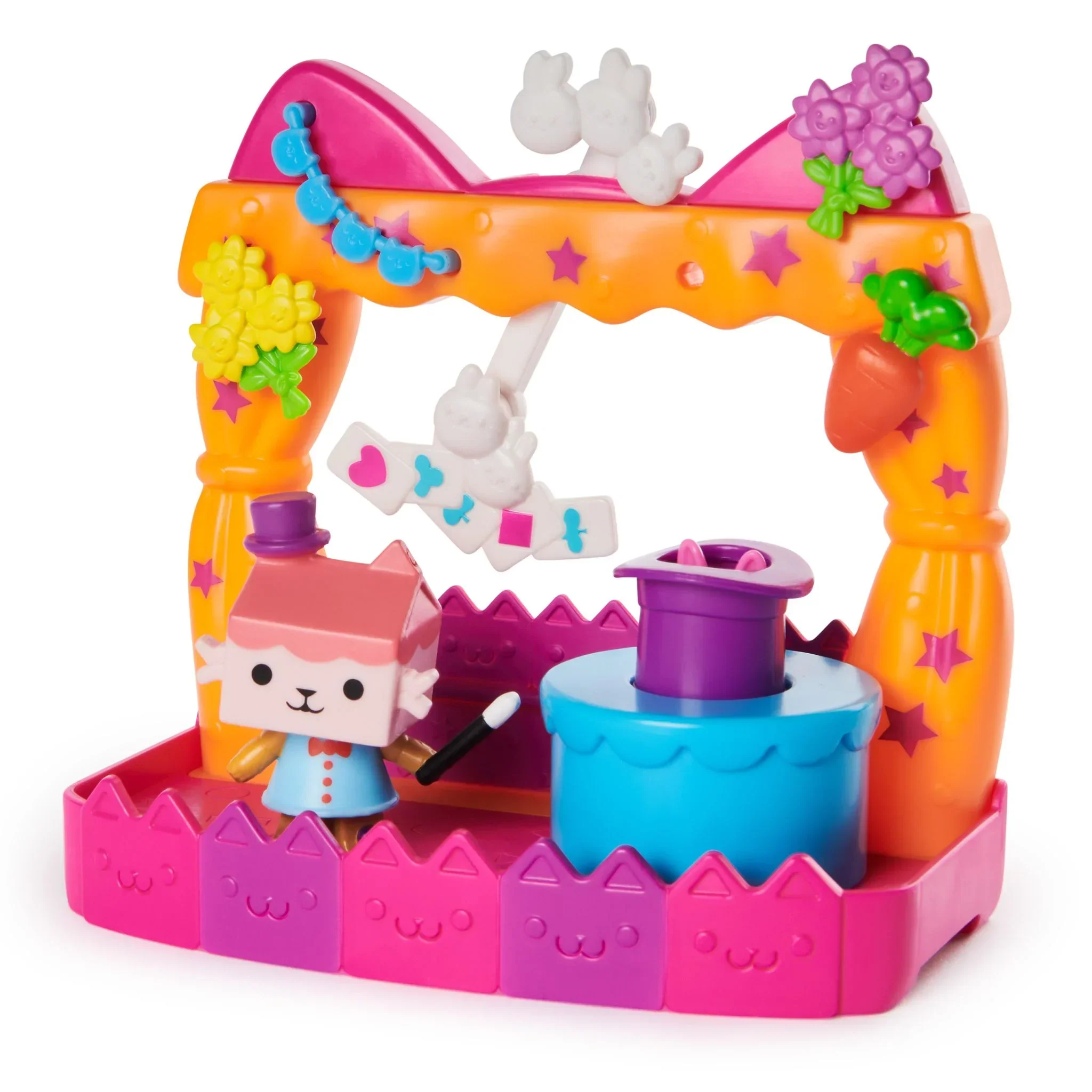 GABBY'S DOLL HOUSE - BABY BOX CAT'S TALENT SHOW BALCONY SET - Image 2
