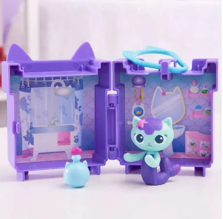 GABBY'S DOLLHOUSE CLIP ON PLAYSET MERCAT PURPLE - Image 2