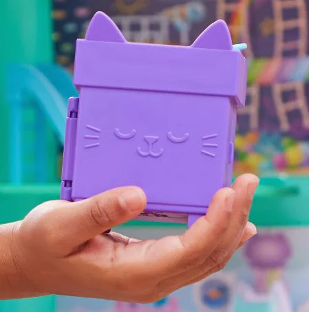 GABBY'S DOLLHOUSE CLIP ON PLAYSET MERCAT PURPLE - Image 5
