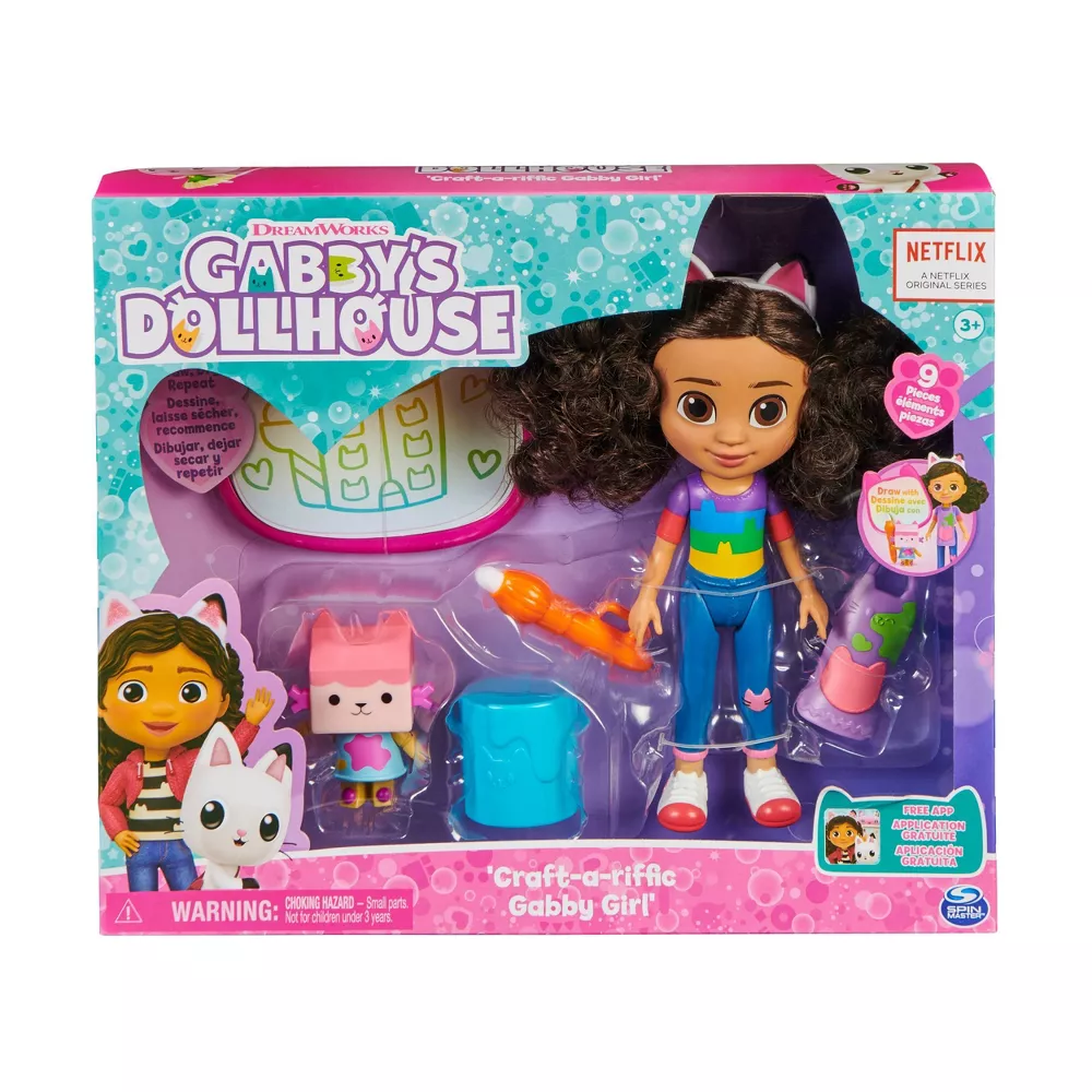 GABBYS DOLLHOUSE CRAFTARIFFIC GABBY GIRL