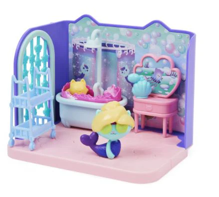 GABBY'S DOLLHOUSE 'MERCAT' PRIMP & PAMPER BATHROOM - Image 2