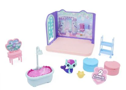 GABBY'S DOLLHOUSE 'MERCAT' PRIMP & PAMPER BATHROOM - Image 4