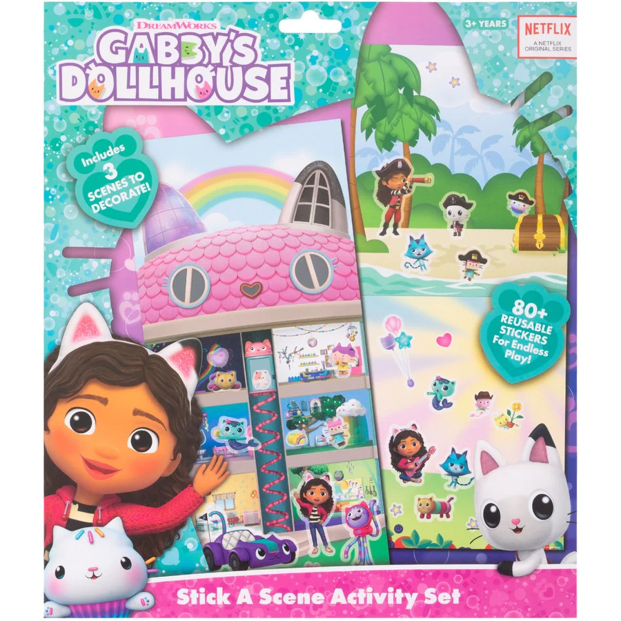 GABBY'S DOLLHOUSE STICK A SCENE