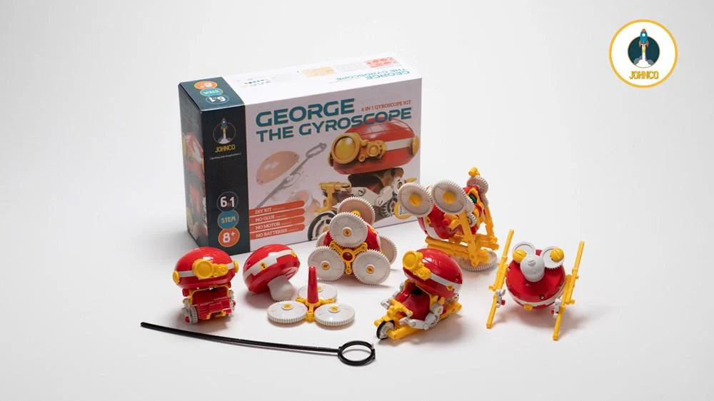 GEORGE THE GYROSCOPE 6 IN 1 GYROSCOPE KIT