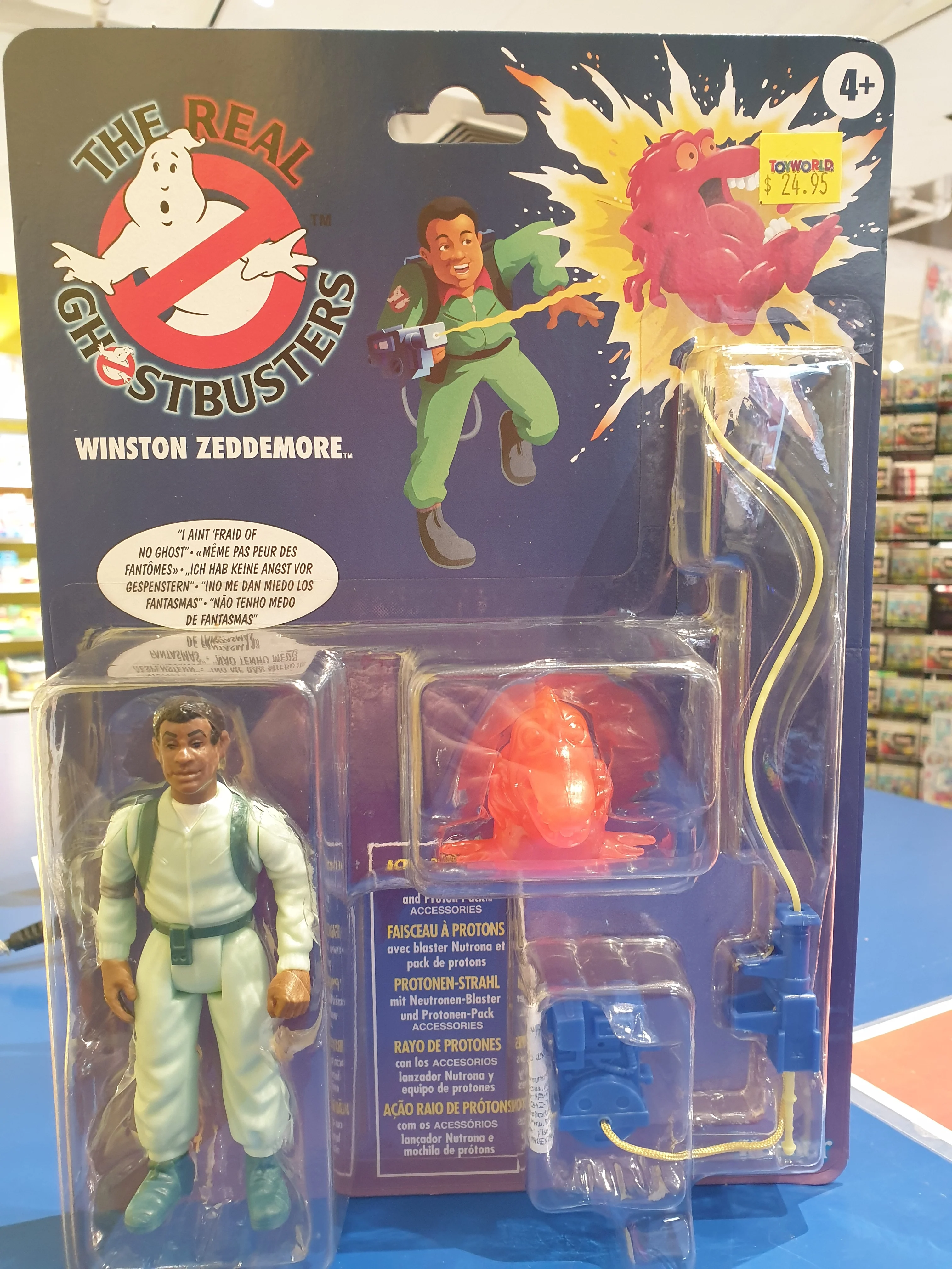 GHOST BUSTERS KENNER CLASSICS FIGURES WINSTON ZEDDEMORE