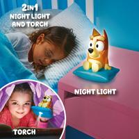 GO GLOW BLUEY 2 IN 1 LIGHT AND TORCH - BINGO - Image 2