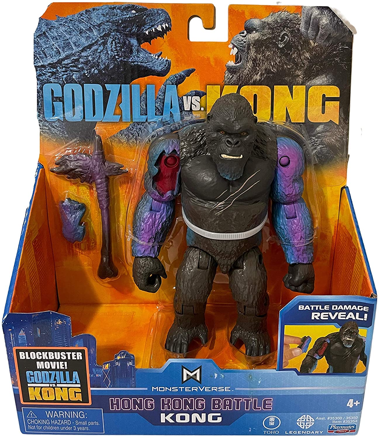 GODZILLA VS. KONG 6" - HONG KONG BATTLE KONG