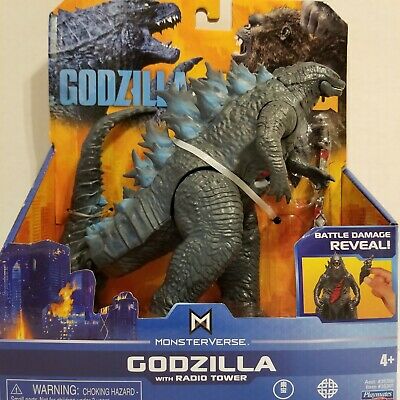 GODZILLA VS KONG 6 INCH FIGURE  GODZILLA WITH RADIO TOWER