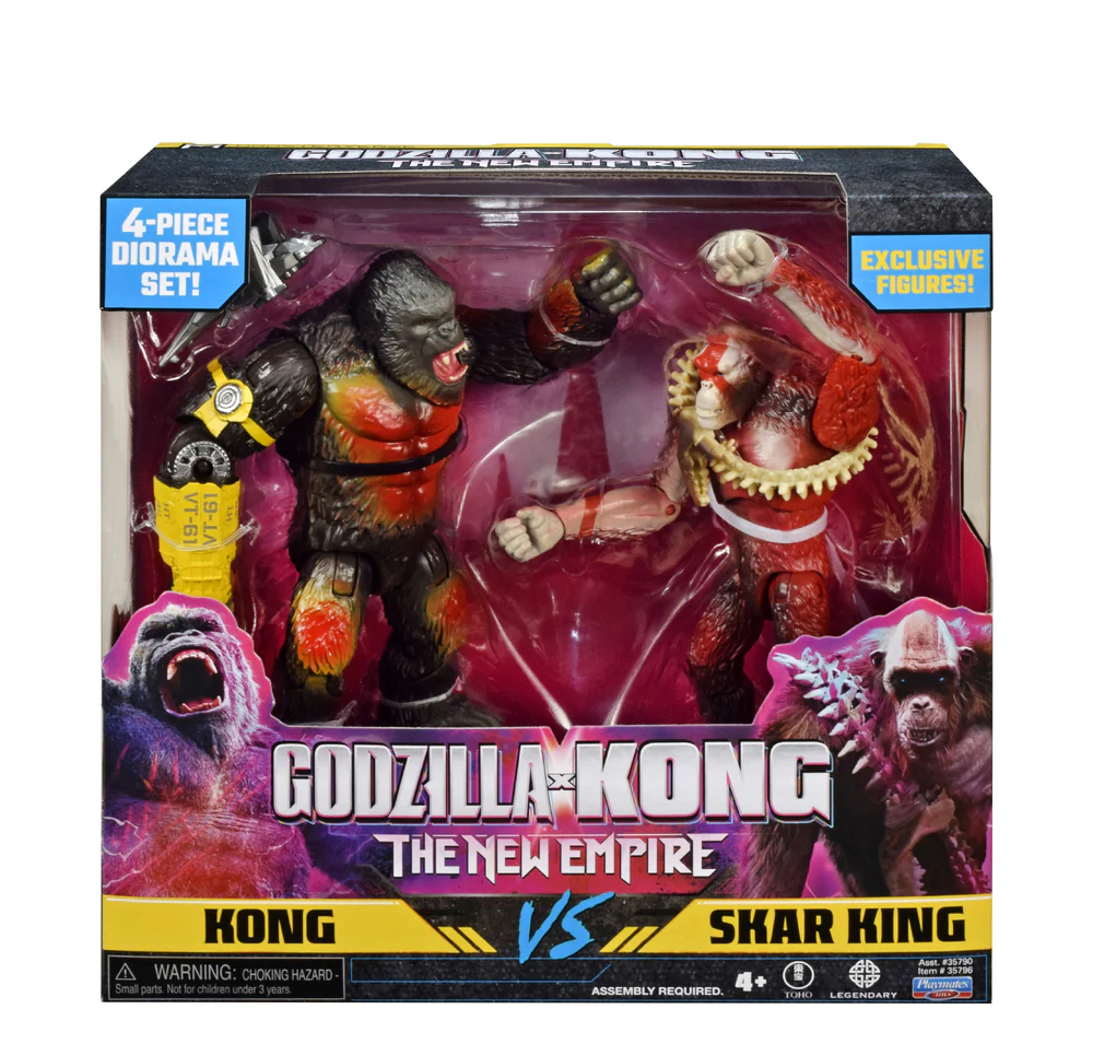 GODZILLA X KONG - THE NEW EMPIRE 2 PACK KONG VS SKAR KING - Image 2