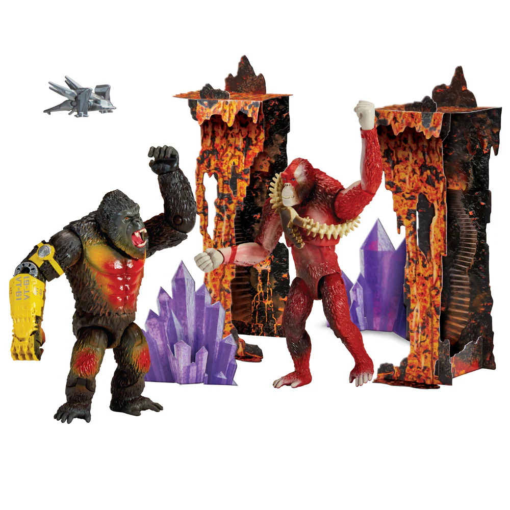 GODZILLA X KONG - THE NEW EMPIRE 2 PACK KONG VS SKAR KING - Image 3