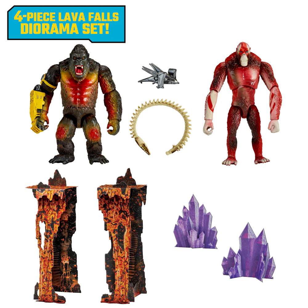 GODZILLA X KONG - THE NEW EMPIRE 2 PACK KONG VS SKAR KING - Image 4