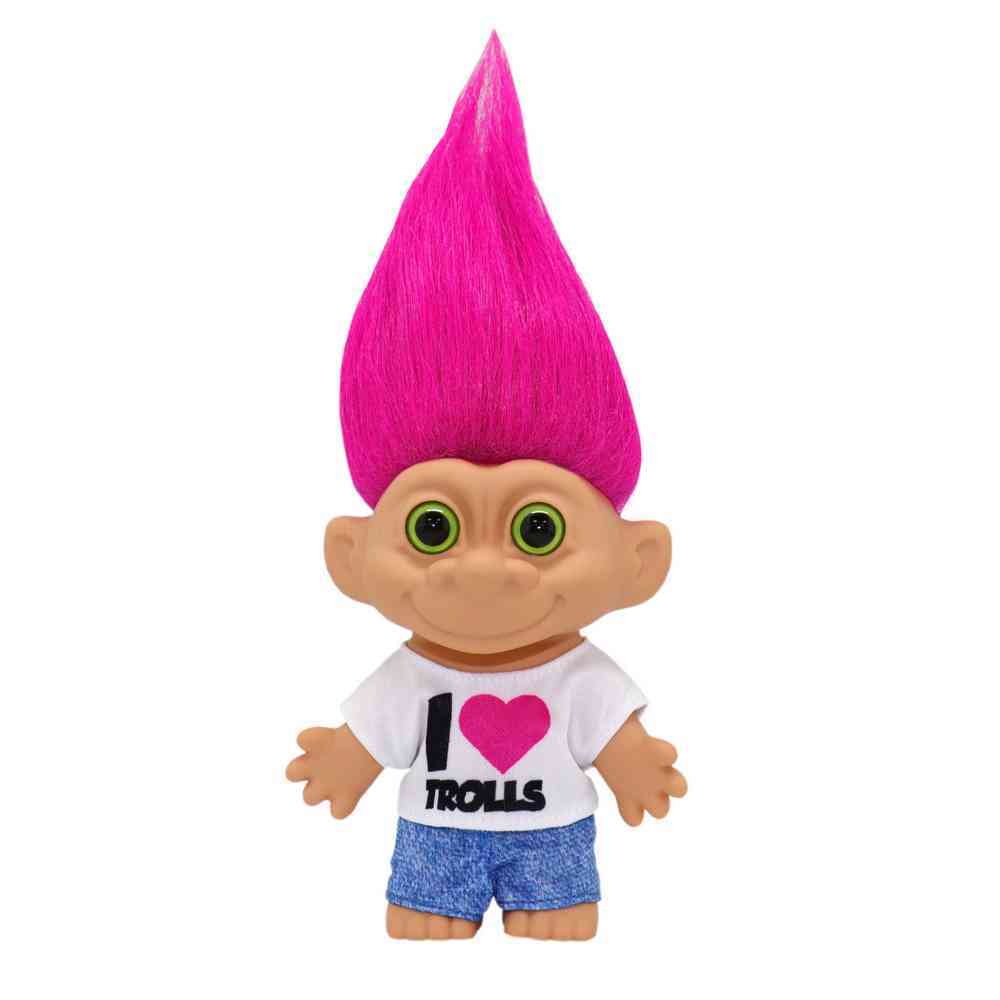 GOOD LUCK TROLLS SINGLE FIGURE - I HEART TROLL