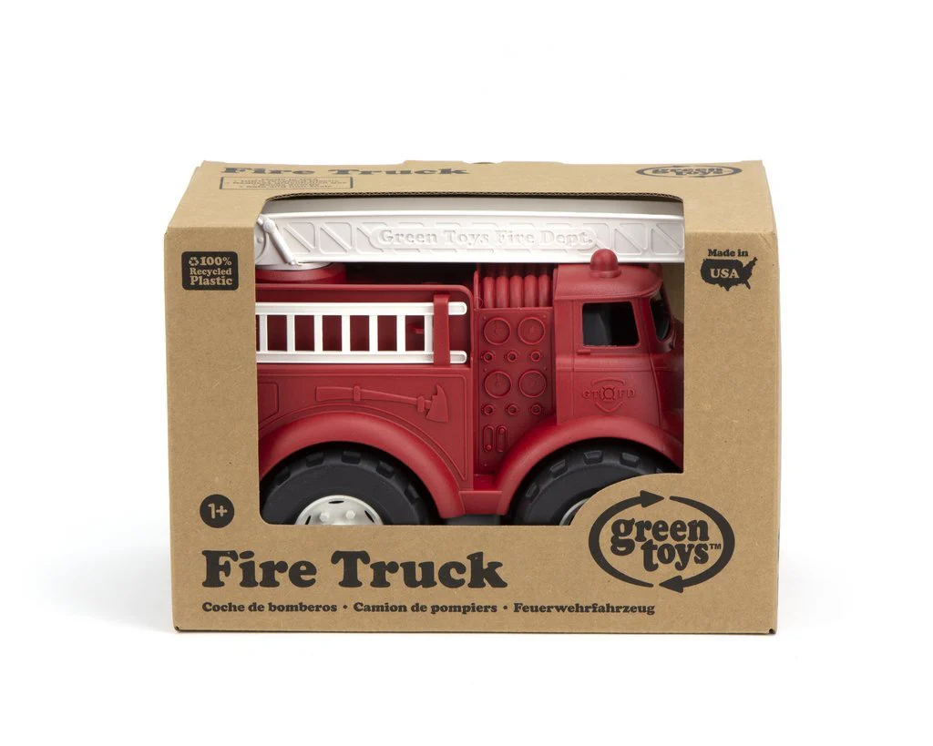 GREEN TOYS FIRE TRUCK