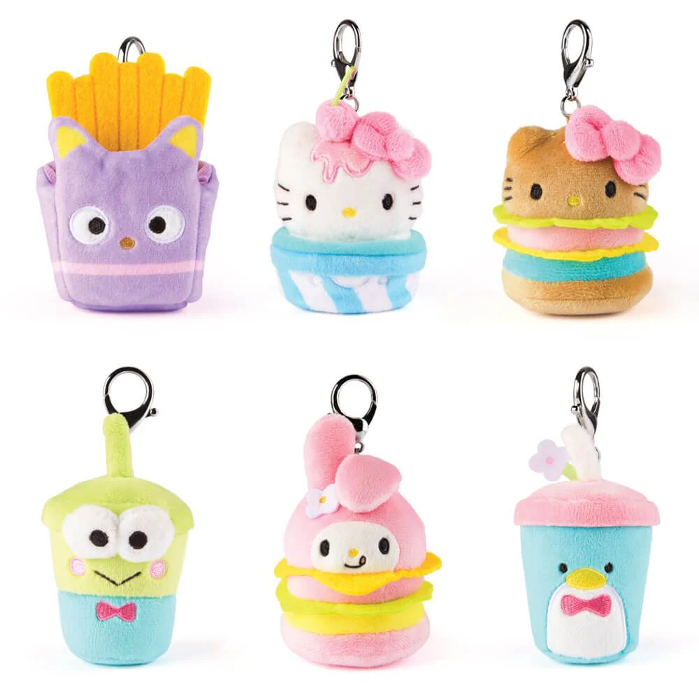GUND HELLO KITTY & FRIENDS FAST FOOD SURPRISE PLUSH BLIND BOX - Image 3