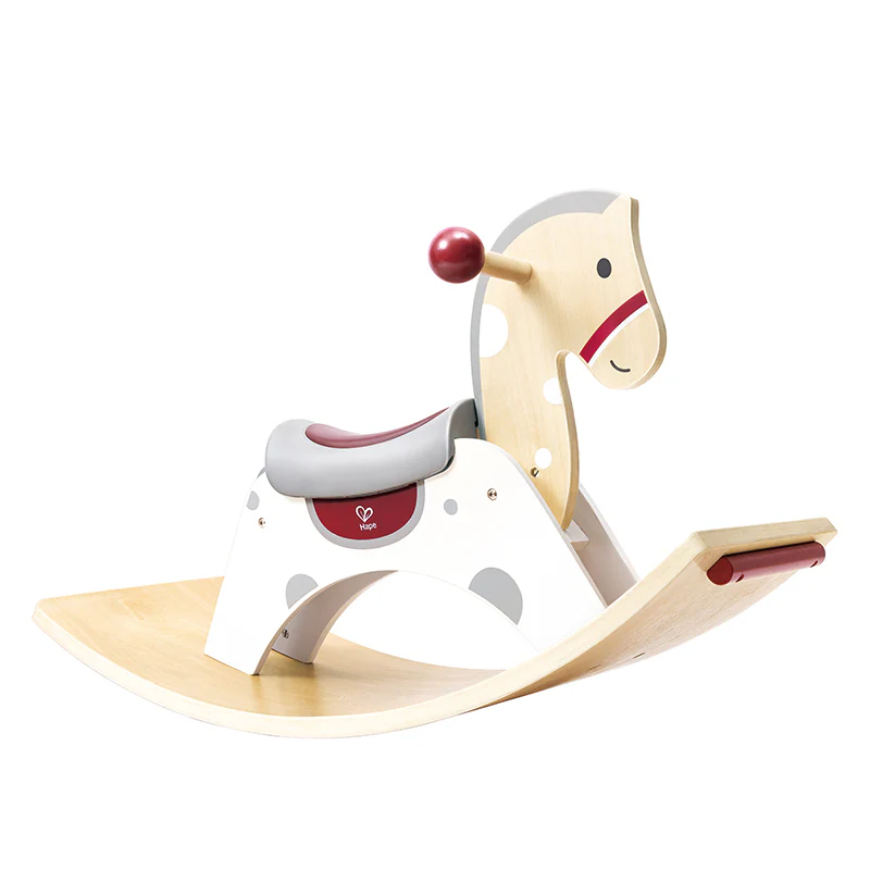 HAPE - 2 IN 1 WOODEN ROCKING HORSE