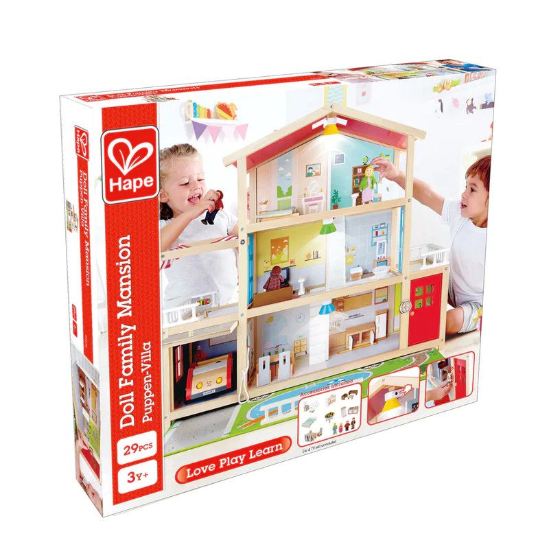 HAPE DOLL FAMILY MANSION
