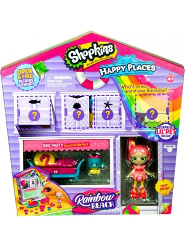 HAPPY PLACES SHOPKINS S5 SURPRISE ME - FLEUR MINGO