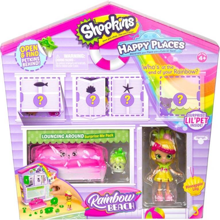 HAPPY PLACES SHOPKINS S5 SURPRISE ME - PINEAPPLE LILY