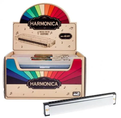 HARMONICA - ASSORTED COLOURS