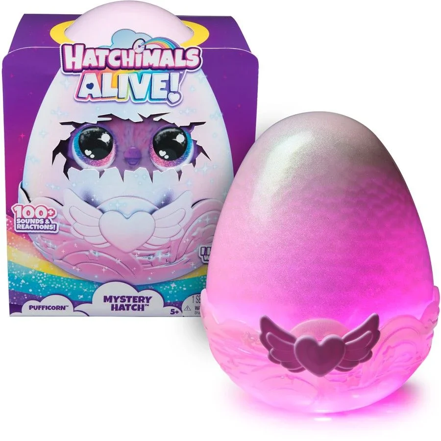 HATCHIMALS ALIVE MYSTERY HATCH PUFFICORN - Image 2