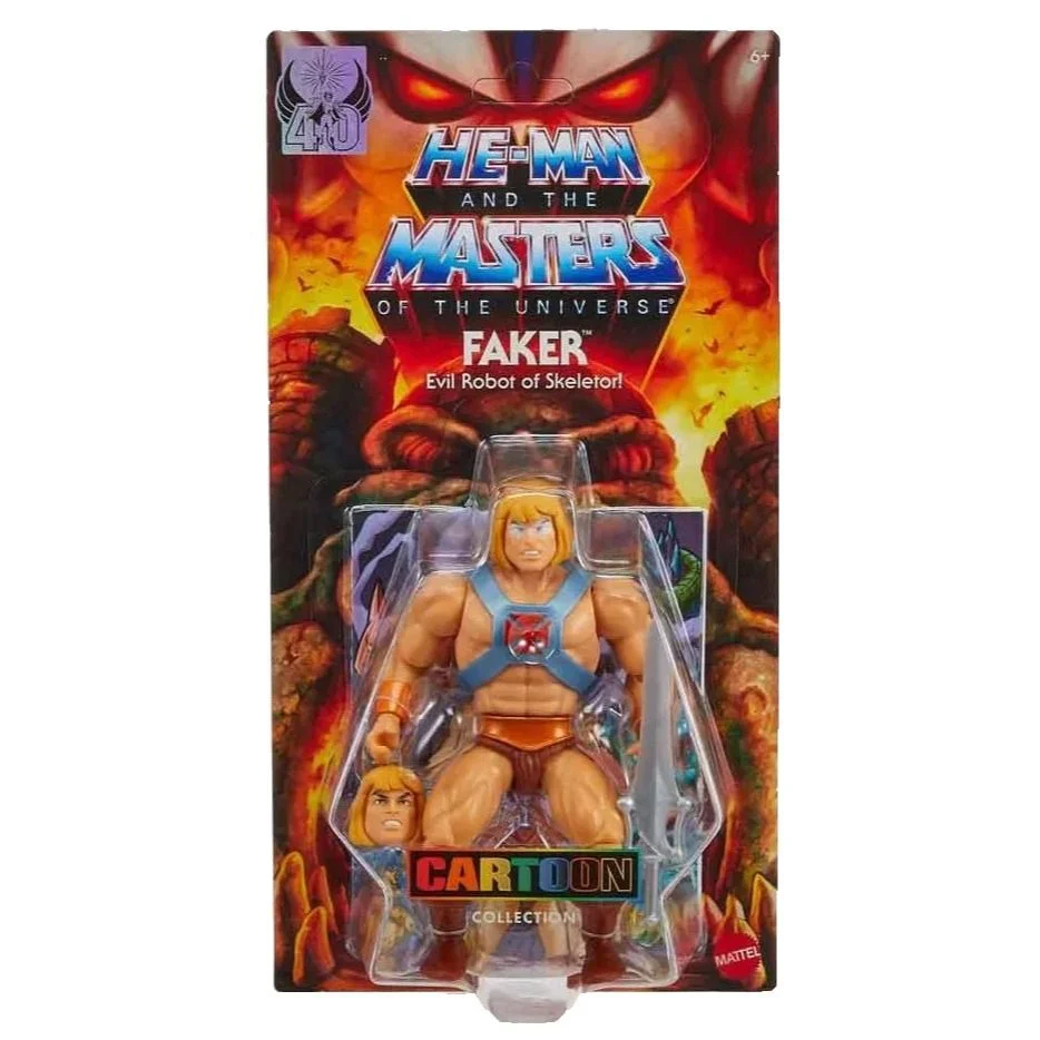HE-MAN AND THE MASTERS OF THE UNIVERSE - CARTOON COLLECTION 40TH ANNIVERSERY - FAKER