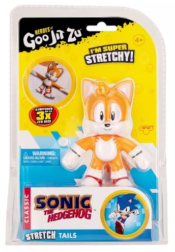 HEROES GOO JIT ZU - SONIC THE HEDGEHOG - STRETCH TAILS