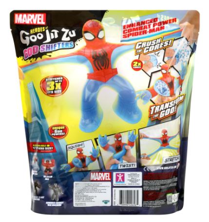 HEROES OF GOO JIT ZU 8 INCH SPIDERMAN SUPER STRETCHY FIGURE - Image 3