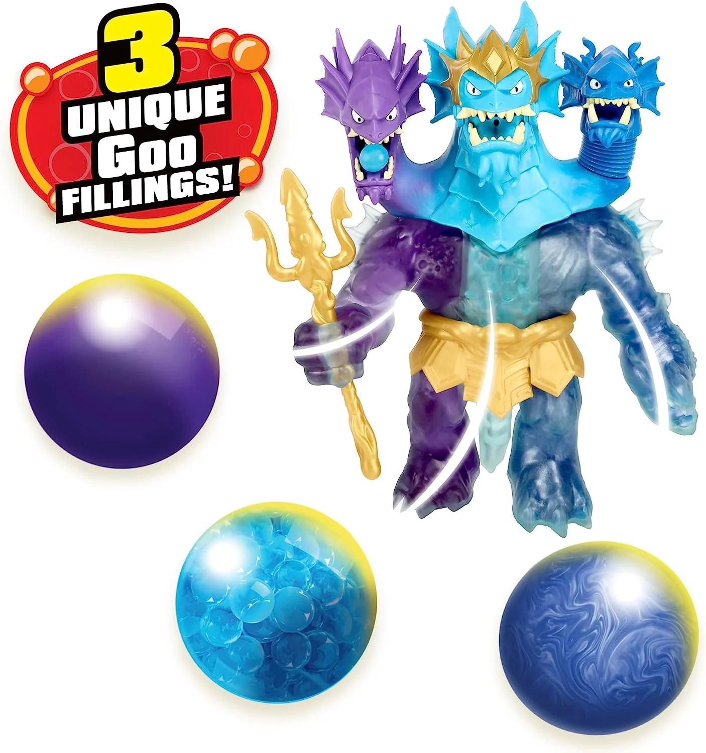 HEROES OF GOO JIT ZU - DEEP GOO SEA - KING HYDRA TRIPLE GOO PACK - Image 4