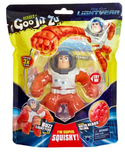 HEROES OF GOO JIT ZU BUZZ LIGHTYEAR ORANGE SUPER SQUISHY FIGURE - Image 2