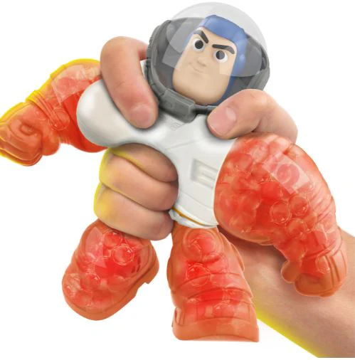 HEROES OF GOO JIT ZU BUZZ LIGHTYEAR ORANGE SUPER SQUISHY FIGURE - Image 3