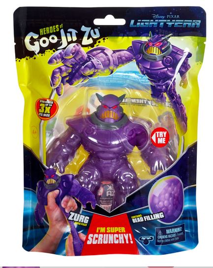 HEROES OF GOO JIT ZU LIGHTYEAR ZURG SUPER STRETCHY FIGURE - Image 2