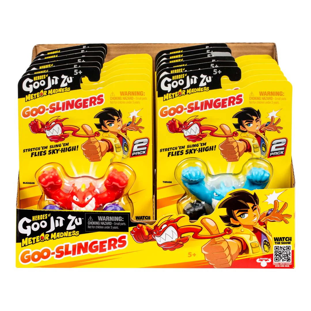 HEROES OF GOO JIT ZU - METEOR MADNESS GOO SLINGERS - 2 PACK ASSORTMENT - Image 5