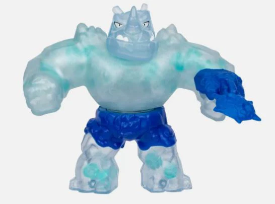 HEROES OF GOO JIT ZU - METEOR MADNESS - ULTRA RARE CRUNCHY RHINOSTONE FIGURE - Image 2