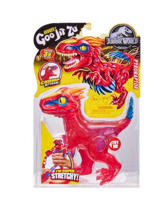 HEROS OF GOO JIT ZU JURASSIC WORLD PYRORAPTOR