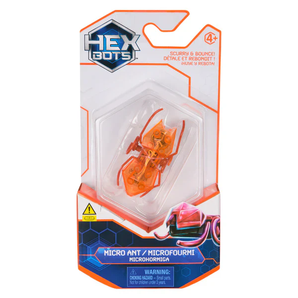 HEX BOTS - MICRO ANT ORANGE