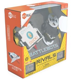 HEXBUGS BATTLEBOTS RIVALS 2 PK DUCK! AND ROTATOR - Image 2