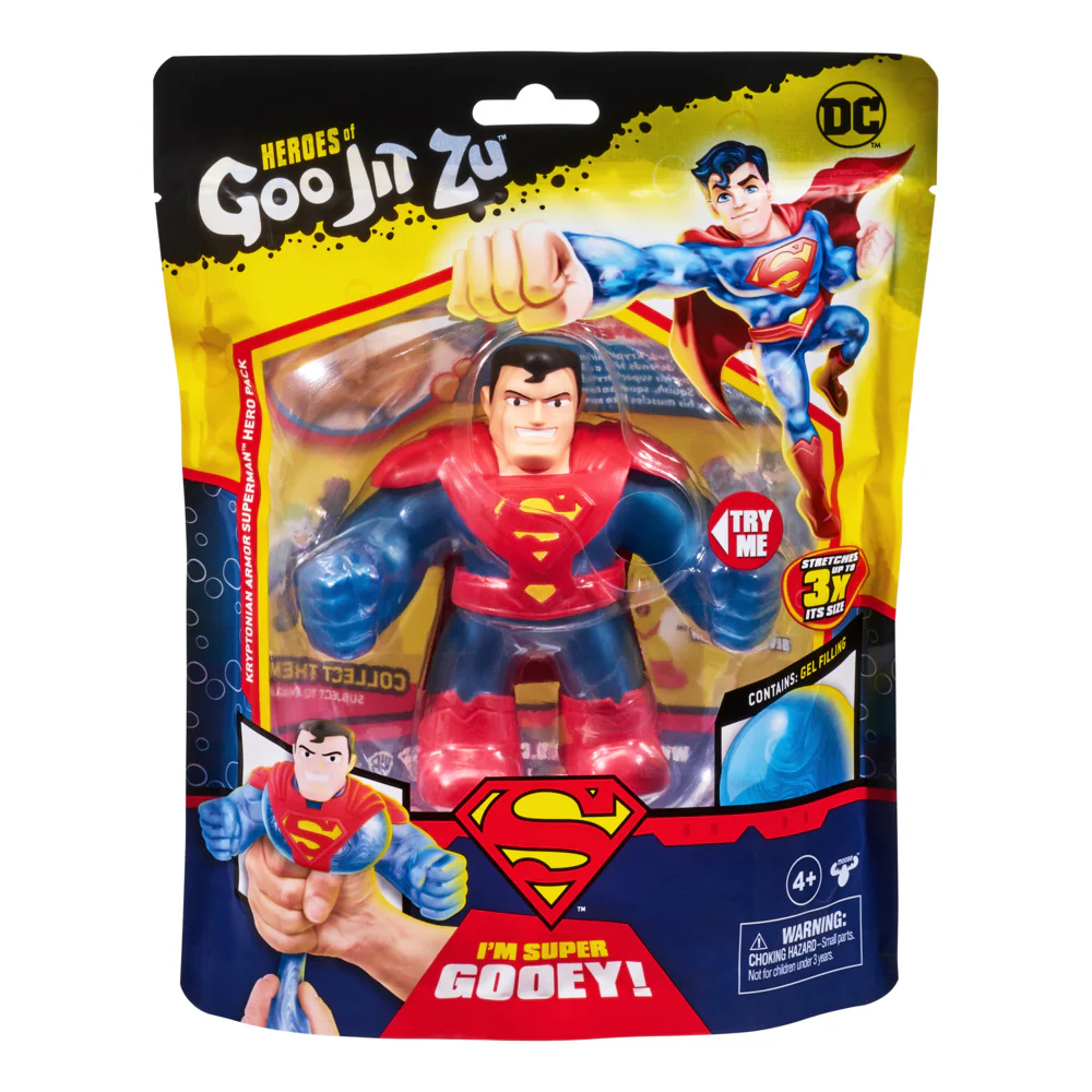 HEROES OF GOO JIT ZU DC S3 KRYPTONIAN ARMOR SUPERMAN