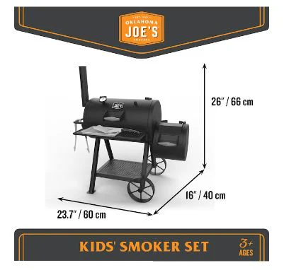 HIGHLAND JUNIOR - OKLAHOMA JOE'S KIDS SMOKER PLAYSET 10 PC - Image 3