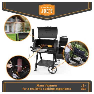 HIGHLAND JUNIOR - OKLAHOMA JOE'S KIDS SMOKER PLAYSET 10 PC - Image 7
