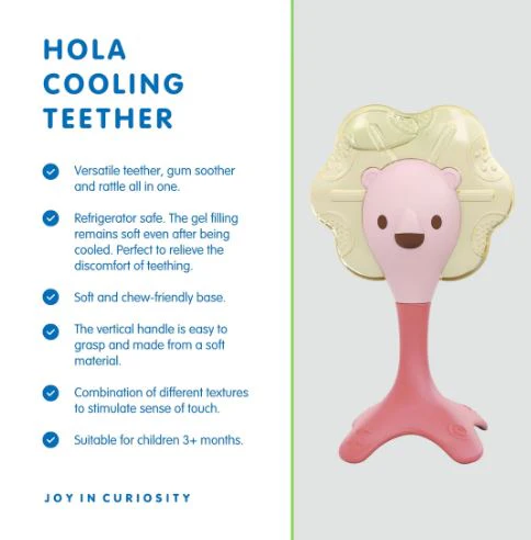 HOLA - PINK COOLING TEETHER - Image 2