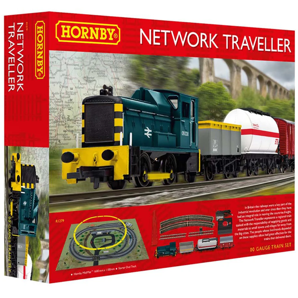 HORNBY NETWORK TRAVELLER TRAIN SET R1279