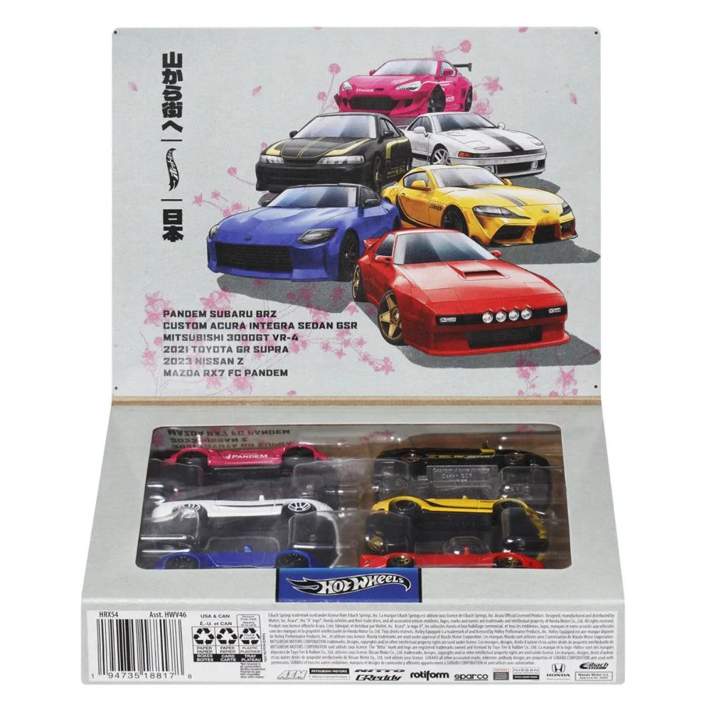 HOT WHEELs JAPAN 6 PACK - Image 2