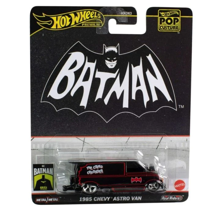 HOT WHEEL POP CULTURE - BATMAN 1985 CHEVY ASTRO VAN