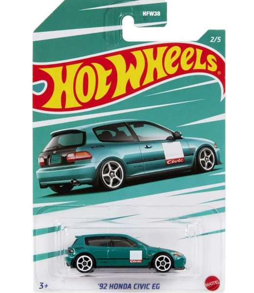 HOT WHEELS - '92 HONDA CIVIC EG