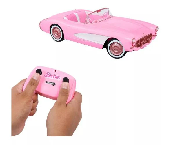 HOT WHEELS - BARBIE THE MOVIE - BARBIE CONVETTE REMOTE CONTROL - Image 3