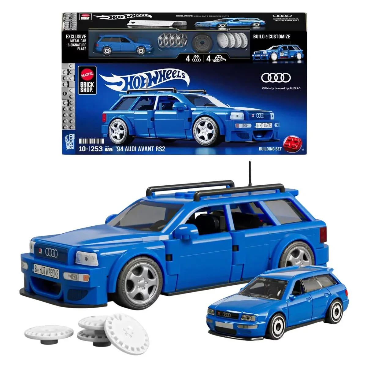 HOT WHEELS BRICK SHOP - 94' AUDI AVANT RS2