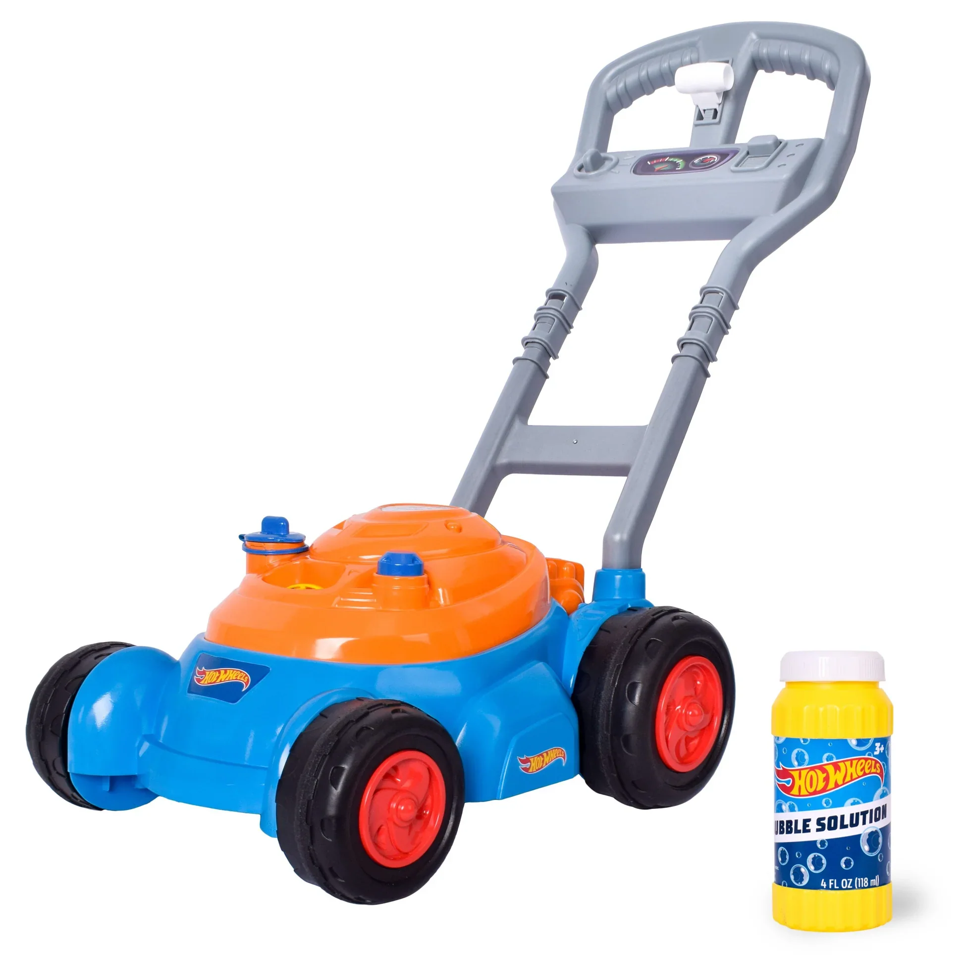HOT WHEELS BUBBLE & GO MOWER & BUBBLE SOLUTION 118 ML